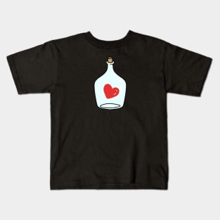 Love in a bottle Kids T-Shirt